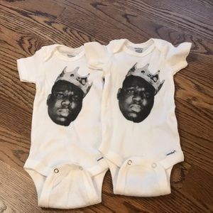 Notorious BIG onesies from Etsy